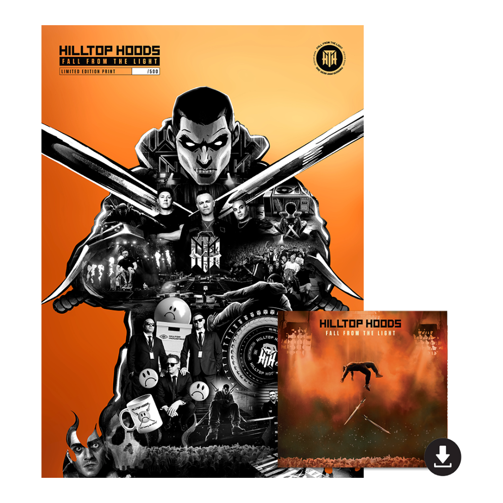 Fall From The Light Armageddon Poster + Deluxe Digital Album