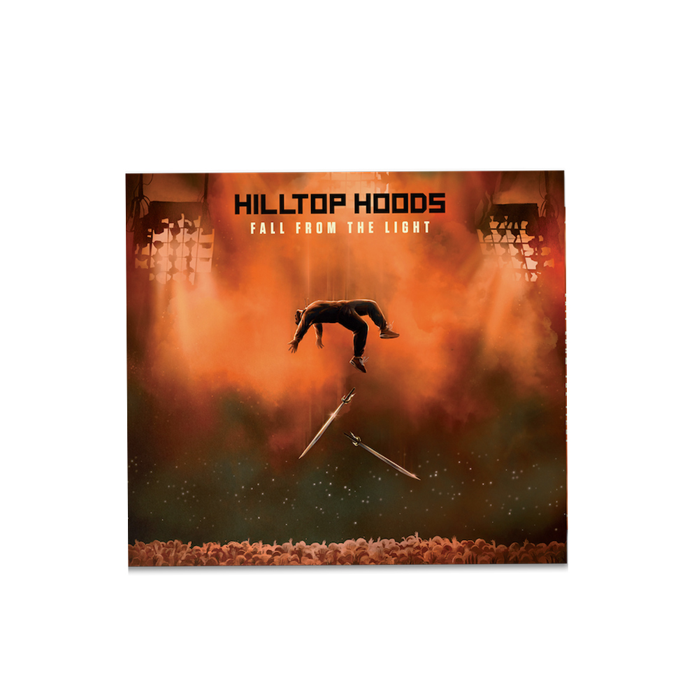 Fall From The Light Cover Signed Art Card 12"