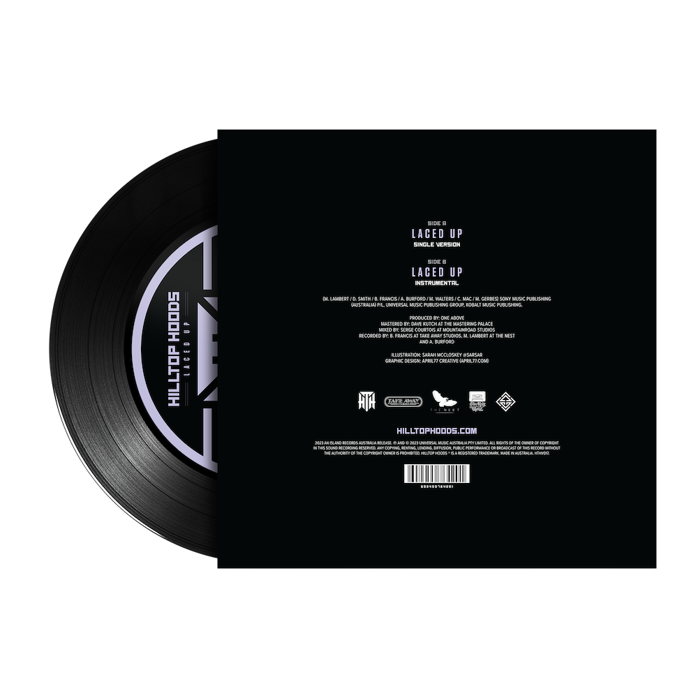 Laced Up (Limited Edition 7") Back